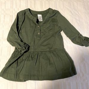 24 months Carter’s olive blouse
